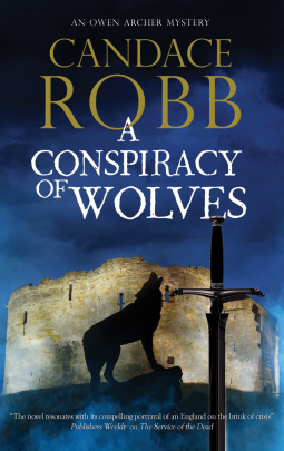 Book cover of A Conspiracy of Wolves by Candace Robb
