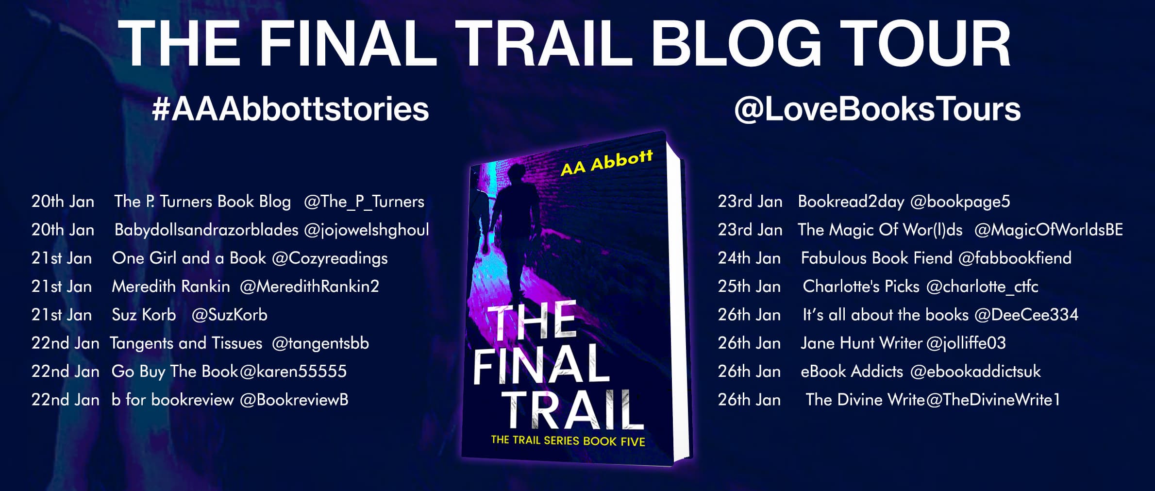 Final Trail blog tour poster