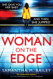 Woman on the Edge by Samantha M Bailey book cover