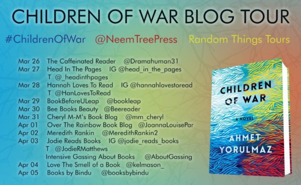 Ahmet Yorulmaz Children of War blog tour poster