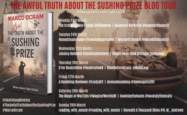 Marco Ocram The Awful Truth About the Sushing Prize blog banner