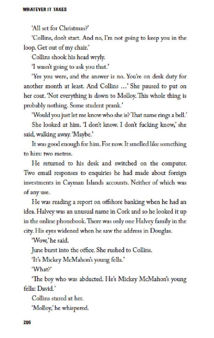 excerpt from Whatever It Takes by Tadhg Coakley