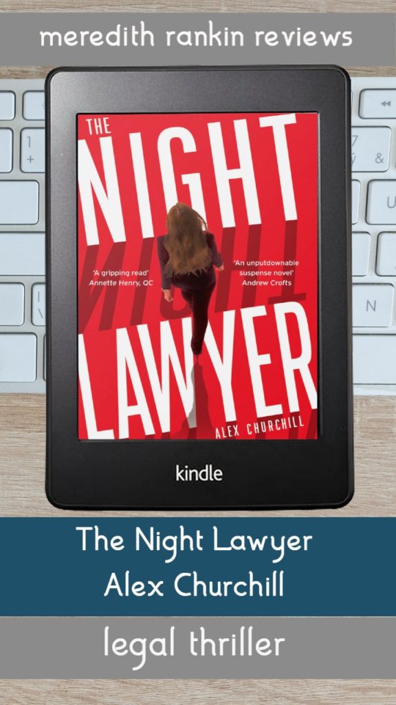 Cover of The Night Lawyer by Alex Churchill